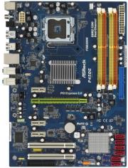asrock p45de retail photo