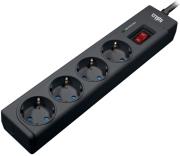 crypto powerstrip sp 04 surge 4 socket black me diakopti photo