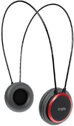 crypto hp 100 on ear headphone black red photo