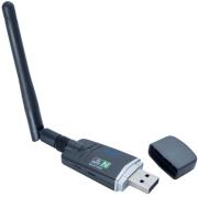 crypto wua150n wireless 150mbps usb adapter with external antenna photo