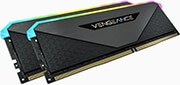 ram corsair cmn32gx4m2z4600c18 vengeance rgb rt black 32gb 2x16gb ddr4 4600mhz dual kit photo