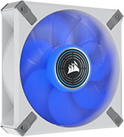 corsair co 9050128 ww fan ml120 elite airguide white blue led photo