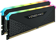 ram corsair cmg64gx4m2e3200c16 vengeance rgb rs 64gb 2x32gb ddr4 3200mhz dual kit photo