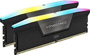 ram corsair cmh32gx5m2b5200c40 vengeance rgb black 32gb 2x16gb ddr5 5200mhz dual kit photo