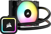 corsair cw 9060064 ww2 h60x elite rgb cpu liquid cooler 120mm photo