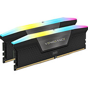 ram corsair cmh48gx5m2b5200c38 vengeance rgb black 48gb 2x24gb ddr5 5200mt s cl38 dual kit photo