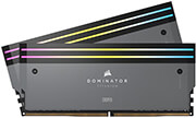 ram corsair cmp32gx5m2b6000z30 dominator titanium grey rgb 32gb 2x16gb ddr5 6000 cl30 intel amd photo