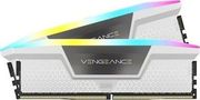 ram corsair vengeance white rgb 64gb 2x32gb ddr5 6000mt s cl30 intel xmp dual cmh64gx5m2b6000c30w photo