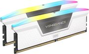ram corsair vengeance rgb white 32gb 2x16gb ddr5 6000mt s cl30 intel xmp dual cmh32gx5m2b6000c30w photo