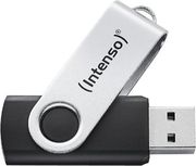 intenso 3543491 office line 64gb usb 32 flash drive silver black photo