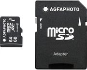 agfaphoto high speed 64gb micro sdxc c10 u1 adapter photo