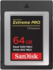 sandisk extreme pro 64gb cfexpress card type b sdcfe 064g gn4nn photo