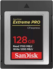 sandisk extreme pro 128gb cfexpress card type b sdcfe 128g gn4nn photo