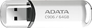 adata ac906 64g rwh classic c906 64gb usb20 flash drive white photo