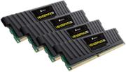 ram corsair cml16gx3m4x1600c7 vengeance lp xmp 16gb 4x4gb pc3 12800 quad channel kit black photo