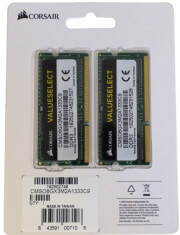 ram corsair cmso8gx3m2a1333c9 value select 8gb 2x4gb so dimm ddr3 1333mhz pc3 10666 dual kit photo