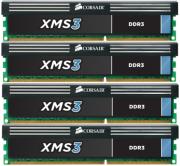 ram corsair cmx16gx3m4a1333c9 xms 16gb 4x4gb ddr3 1333mhz pc3 10600 quad channel kit photo