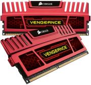 ram corsair cmz8gx3m2a1866c9r vengeance 8gb 2x4gb pc3 15000 dual channel kit red photo