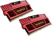 ram corsair cmz16gx3m2a1600c10r vengeance red 16gb 2x8gb ddr3 1600miz dual channel kit photo