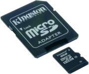 kingston sdc10 8gb 8gb class10 micro sdhc 1 adaptor photo