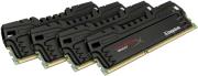 ram hyperx khx16c9t3k4 16x 16gb 4x4gb ddr3 1600mhz xmp beast series quad channel kit photo