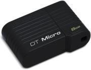 kingston dtmck 8gb datatraveler micro 8gb usb20 black photo