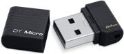 kingston dtmck 64gb data traveler micro 64gb usb 20 black photo