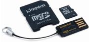 kingston mbly10g2 4gb 4gb micro sdhc class 10 sd adapter usb adapter photo