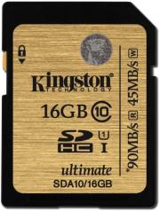 kingston sda10 16gb 16gb sdhc class 10 uhs i ultimate flash card photo