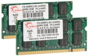 ram gskill fa 6400cl5d 4gbsq 4gb 2x2gb so dimm ddr2 pc2 6400 800mhz dual channel kit for mac photo