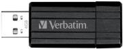 verbatim 49061 store n go pinstripe usb 20 black 4gb photo