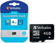 verbatim 4gb micro secure digital high capacity class 6 photo