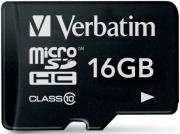 verbatim 44010 microsdhc class 10 16gb photo