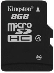 kingston sdc4 8gbsp 8gb micro sdhc class 4 no adapter photo