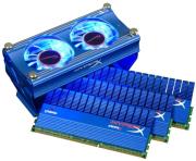 kingston khx2250c9d3t1fk3 6gx 6gb 3x2gb pc3 18000 hyperx xmp t1 with fan triple channel kit photo