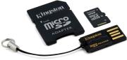 kingston mbly10g2 32gb 32gb microsdhc class 10 sd adapter usb adapter photo