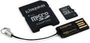 kingston mbly10g2 16gb 16gb microsdhc class 10 sd adapter usb adapter photo