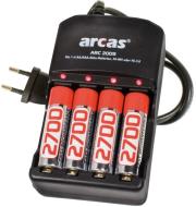 arcas charger arc 2009 and 4x aa batteries 2700 photo