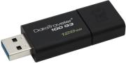 kingston dt100g3 128gb data traveler 100 g3 128gb usb30 photo