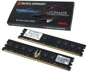 geil gb22gb6400c4dc ddr2 2gb 2x1gb black dragon pc6400 800mhz dual channel kit photo