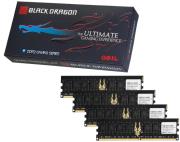 geil gb24gb6400c4qc ddr2 4gb 4x1gb black dragon pc6400 800mhz quad channel kit photo