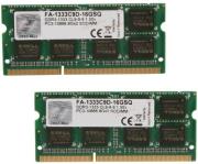 ram gskill fa 1333c9d 16gsq 16gb 2x8gb so dimm ddr3 pc3 10666 1333mhz for mac dual channel kit photo