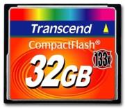transcend ts32gcf133 32gb compact flash 133x photo