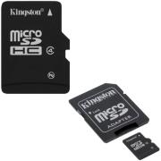 kingston 8gb micro sdhc 2 adapters photo