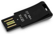 kingston dtms 16gb data traveler mini slim black photo