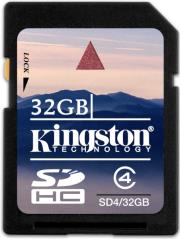 kingston sd4 32gb 32gb secure digital high capacity class 4 photo