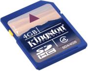 kingston sd4 4gb 4gb secure digital high capacity class 4 photo