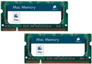 corsair vsa4gsdskit667c4 so dimm ddr2 mac memory 4gb 2x2gb pc5300 667mhz dual channel kit photo