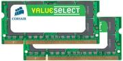 ram corsair vs4gsdskit800d2 so dimm ddr2 value select 4gb 2x2gb pc2 6400 800mhz dual kit photo