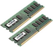 ram crucial ct2kit25664aa667 ddr2 4gb 2x2gb pc5300 ddr2 667mhz dual channel kit photo